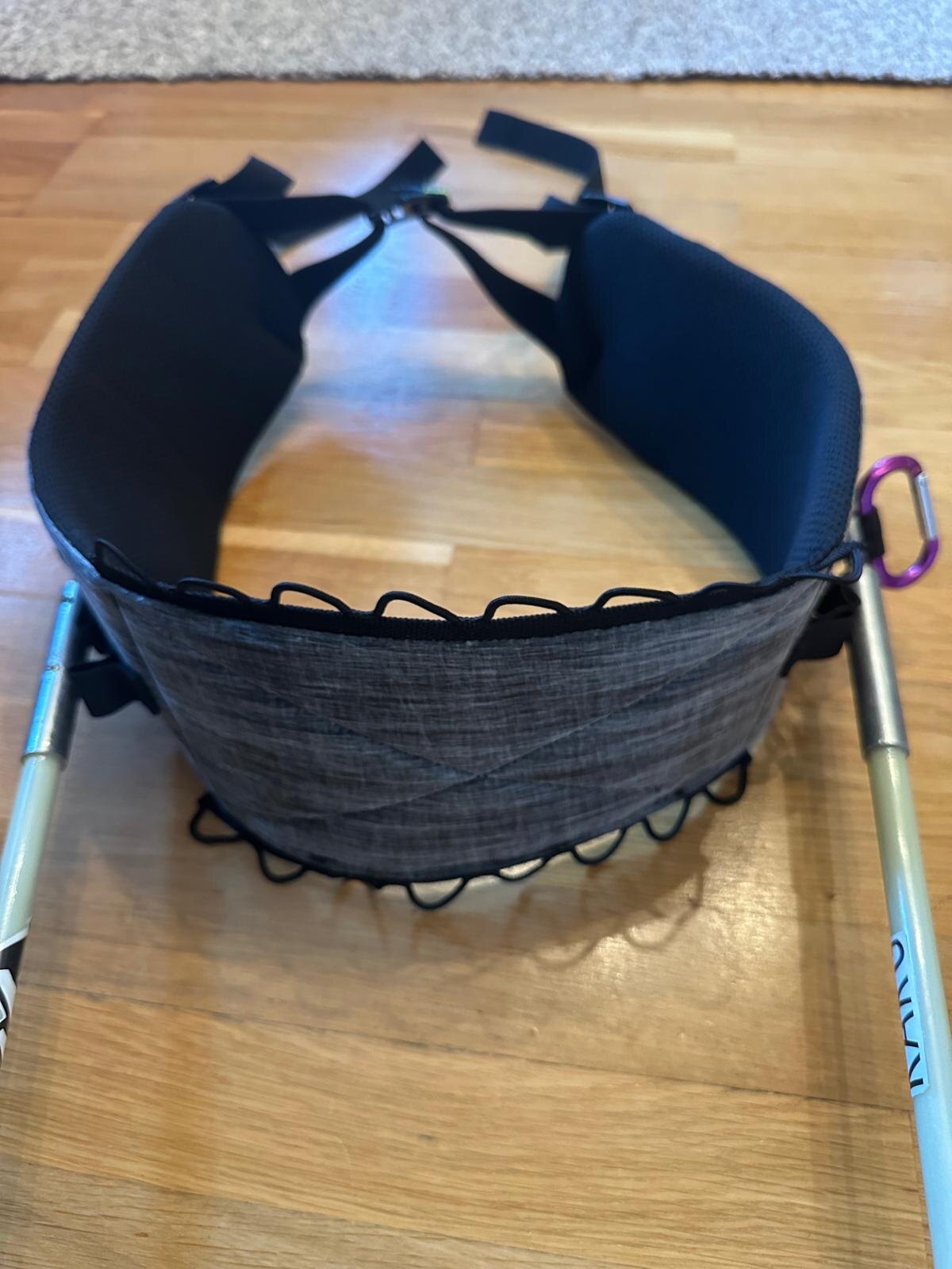 KARG harness viewed from the front