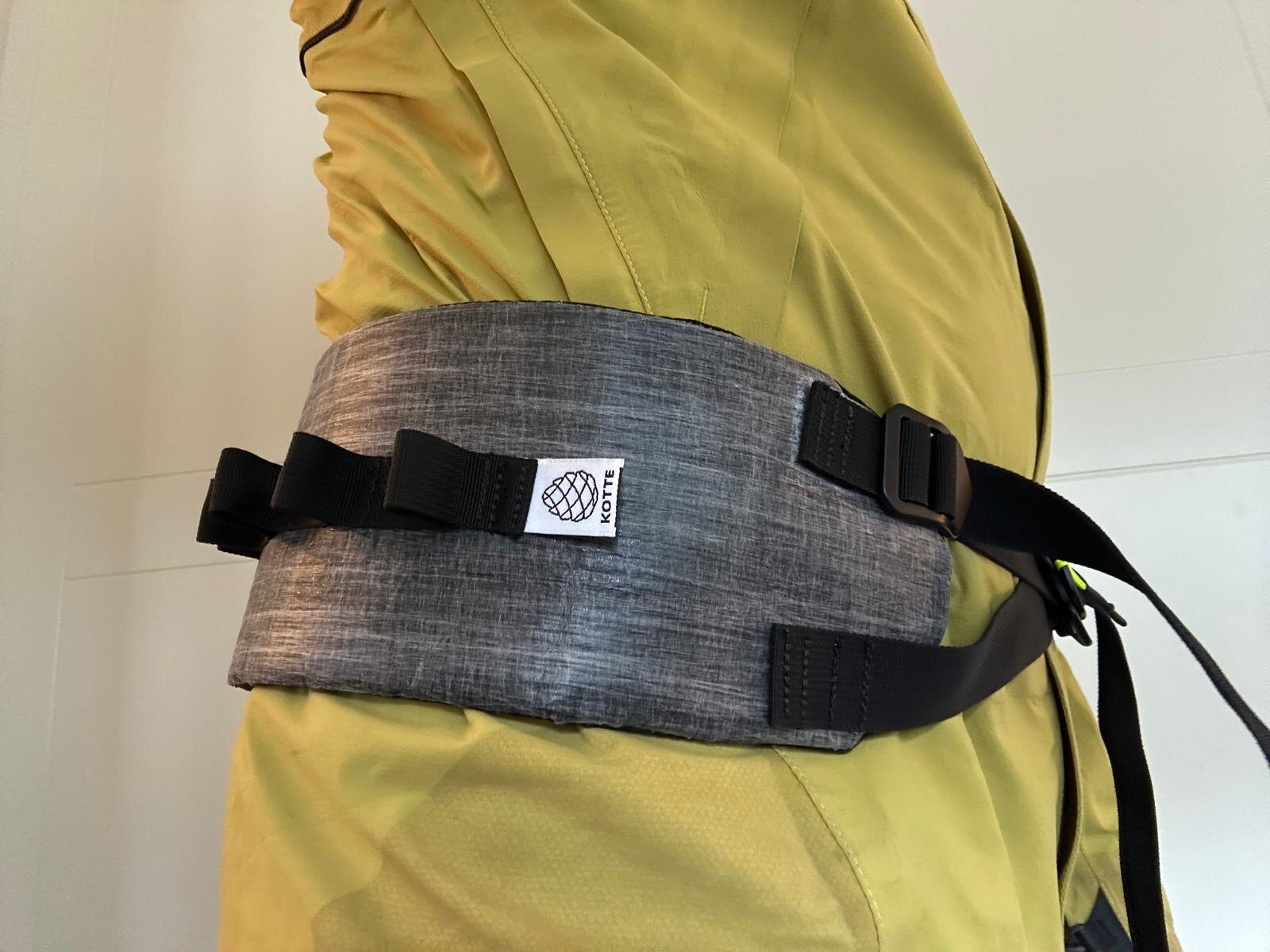 KARG harness worn around the waist